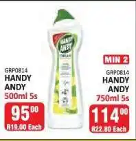 KitKat Cash and Carry HANDY ANDY 500ml 5s offer