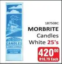 KitKat Cash and Carry MORBRITE Candles White 25's offer