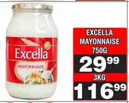 Advance Cash n Carry EXCELLA MAYONNAISE 750g offer