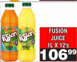 Advance Cash n Carry Fusion Juice offer