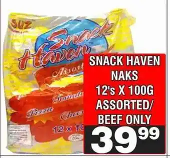 Advance Cash n Carry SNACK HAVEN NAKS offer