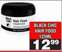 Advance Cash n Carry BLACK CHIC HAIR FOOD 125ML offer