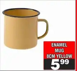 Advance Cash n Carry ENAMEL MUG 8CM YELLOW offer
