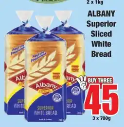 Boxer ALBANY Superior Sliced White Bread offer