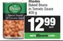 Spar Savemor Rhodes Baked Beans in Tomato Sauce offer