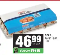 Spar SPAR Large Eggs 18s offer