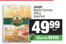 Spar Jungle Muesli Granola offer