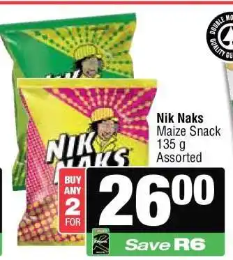 Spar Nik Naks offer