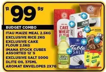 Goal Supermarket Budget Combo offer