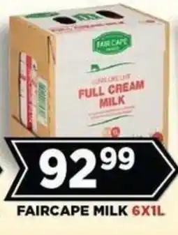 Goal Supermarket FAIRCAPE FULL CREAM MILK offer