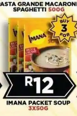 Goal Supermarket IMANA PACKET SOUP offer
