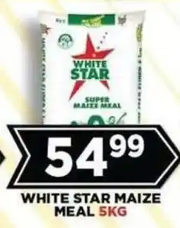 Goal Supermarket WHITE STAR MAIZE MEAL offer