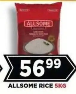 Goal Supermarket ALLSOME RICE offer