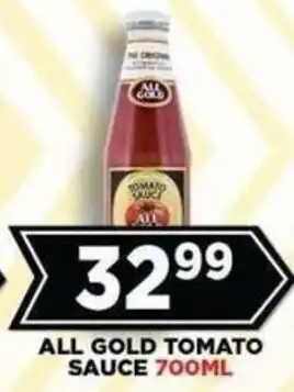 Goal Supermarket ALL GOLD TOMATO SAUCE offer