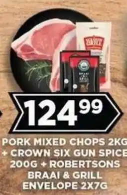 Goal Supermarket PORK MIXED CHOPS offer