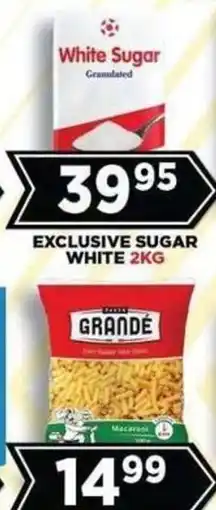 Goal Supermarket White Sugar Granulated offer