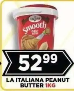 Goal Supermarket LA ITALIANA PEANUT BUTTER offer