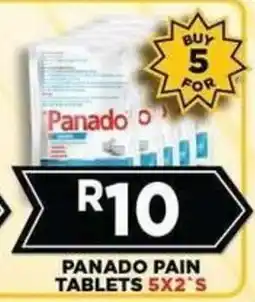 Goal Supermarket PANADO PAIN TABLETS offer