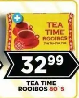 Goal Supermarket TEA TIME ROOIBOS offer