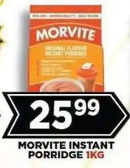 Goal Supermarket MORVITE INSTANT PORRIDGE offer