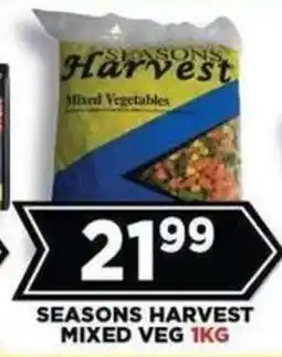 Goal Supermarket SEASONS HARVEST Mixed Vegetables offer