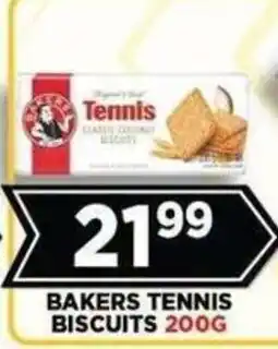 Goal Supermarket Bakers Tennis Biscuits offer