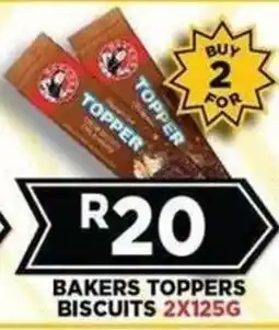 Goal Supermarket Bakers Toppers Biscuits offer