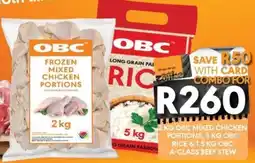 OBC Meat & Chicken OBC Frozen Mixed Chicken Portions offer