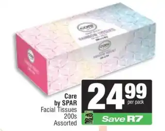 Spar Care By SPAR Facial Tissues offer