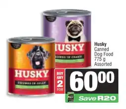 Spar Husky Canned Dog Food offer