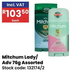 Africa Cash and Carry Mitchum Lady/Adv Assorted offer