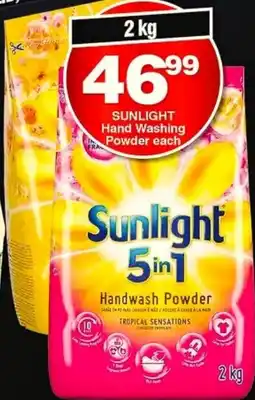Choppies Sunlight 5in1 Handwash Powder offer