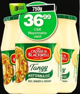 Choppies Crosse & Blackwell Tangy Mayonnaise offer