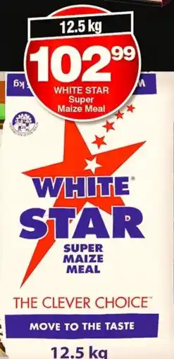 Choppies White Star Super Maize Meal offer