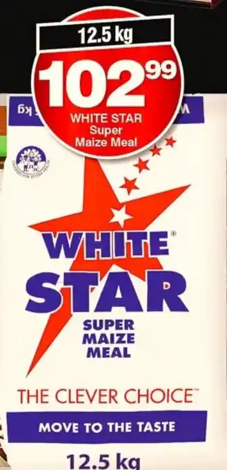 Choppies White Star Super Maize Meal offer