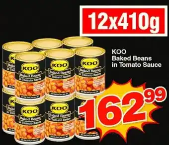 Choppies KOO Baked Beans in Tomato Sauce offer