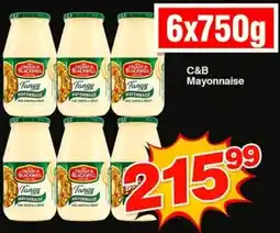 Choppies C&B Mayonnaise offer