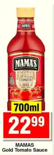 Choppies MAMAS Gold Tomato Sauce offer