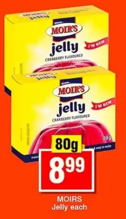 Choppies MOIR'S jelly offer