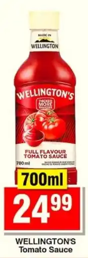 Choppies WELLINGTON'S Full Flavour Tomato Sauce offer