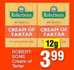 Choppies Robertsons Cream of Tartar offer