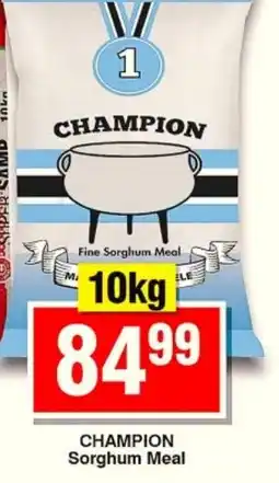 Choppies CHAMPION Sorghum Meal offer