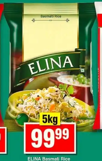 Choppies ELINA Basmati Rice offer