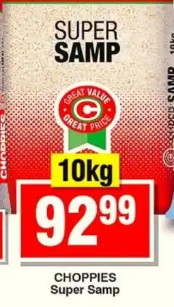 Choppies CHOPPIES Super Samp offer
