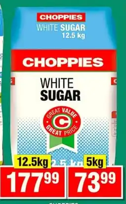 Choppies CHOPPIES WHITE SUGAR offer