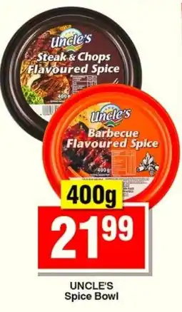 Choppies UNCLE'S Spice Bowl offer