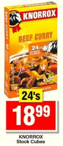 Choppies KNORROX Beef Curry Stock Cubes offer