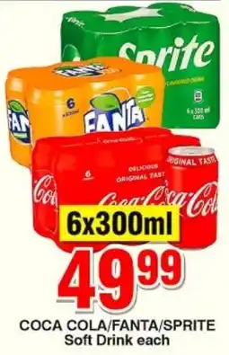 Choppies Coca Cola/Fanta/Sprite Soft Drink offer