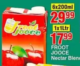 Choppies FROOT JOOCE Nectar Blend offer