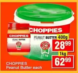 Choppies CHOPPIES Peanut Butter offer